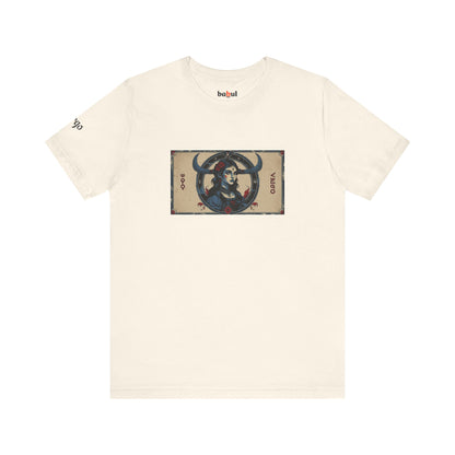 Virgo - Gothic Zodiac T-Shirt. Zodiac in the Shadows