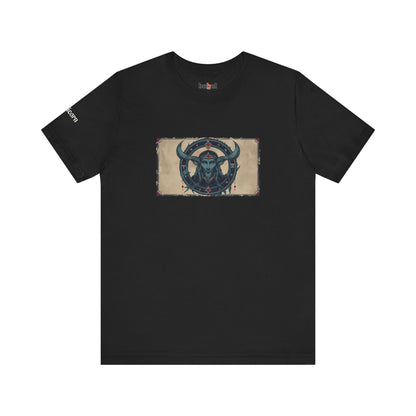 Capricorn - Gothic Zodiac T-Shirt. Zodiac in the Shadows