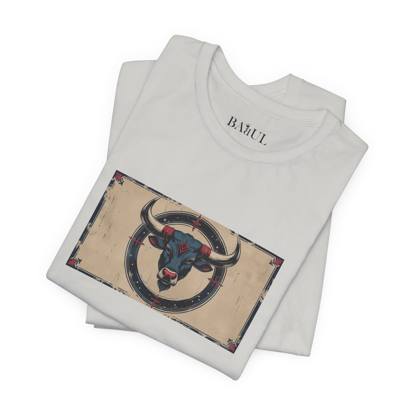 Taurus - Gothic Zodiac T-Shirt. Zodiac in the Shadows