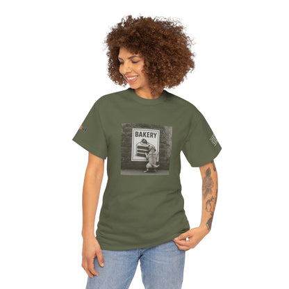 Rebel Graphic Tee - Unisex Heavy Cotton T-Shirt for the Wild at Heart. Rebel Tees, Born to Be Worn