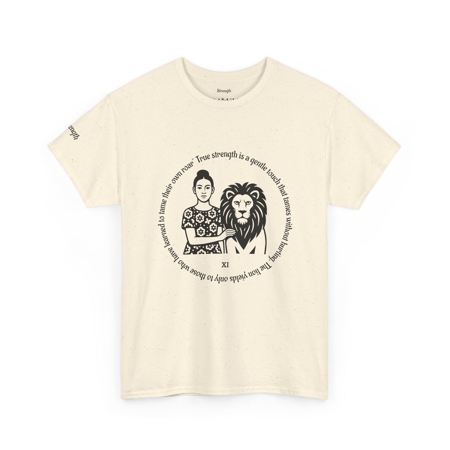 Strength - ArcanaPop T-Shirt – Where Tarot Magic Meets Pop Art