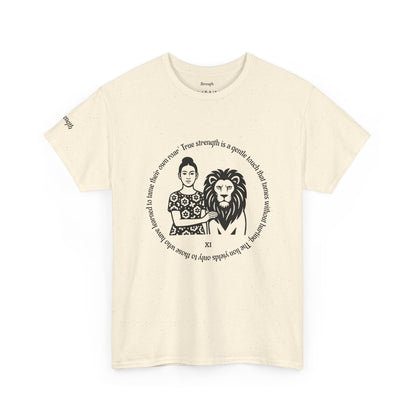 Strength - ArcanaPop T-Shirt – Where Tarot Magic Meets Pop Art