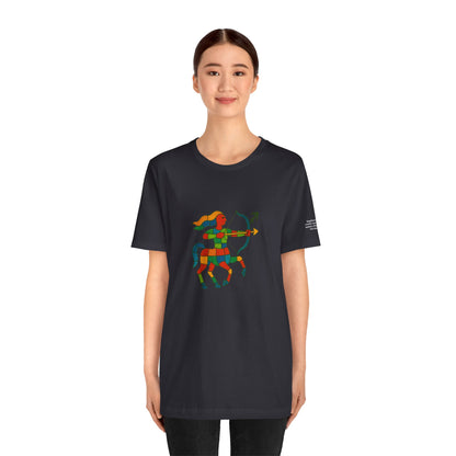 SAGITTARIUS - T-shirt, The Zodiac in Colors