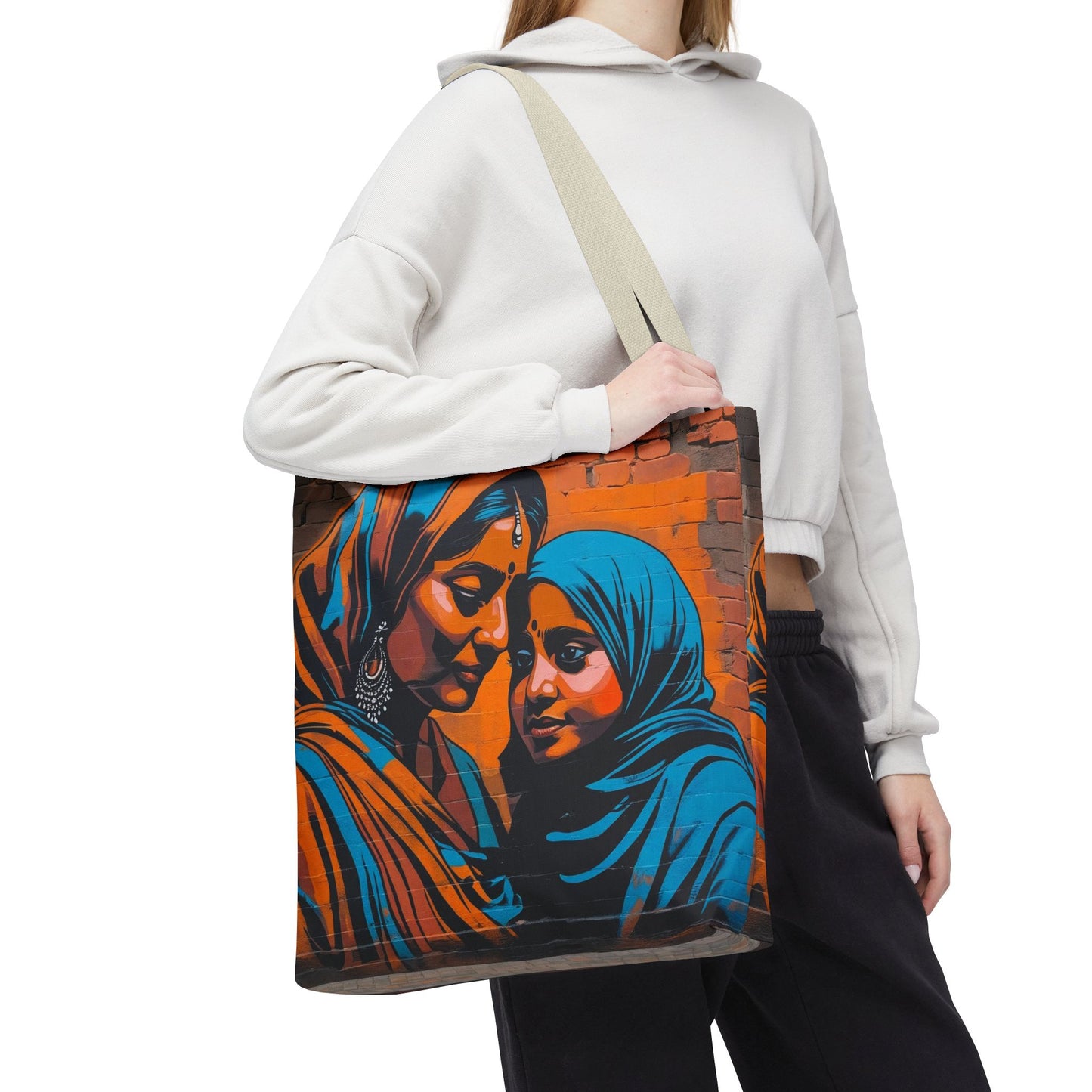 Artistic Surge - Eco-Friendly Canvas Tote Bag - TENDERNESS