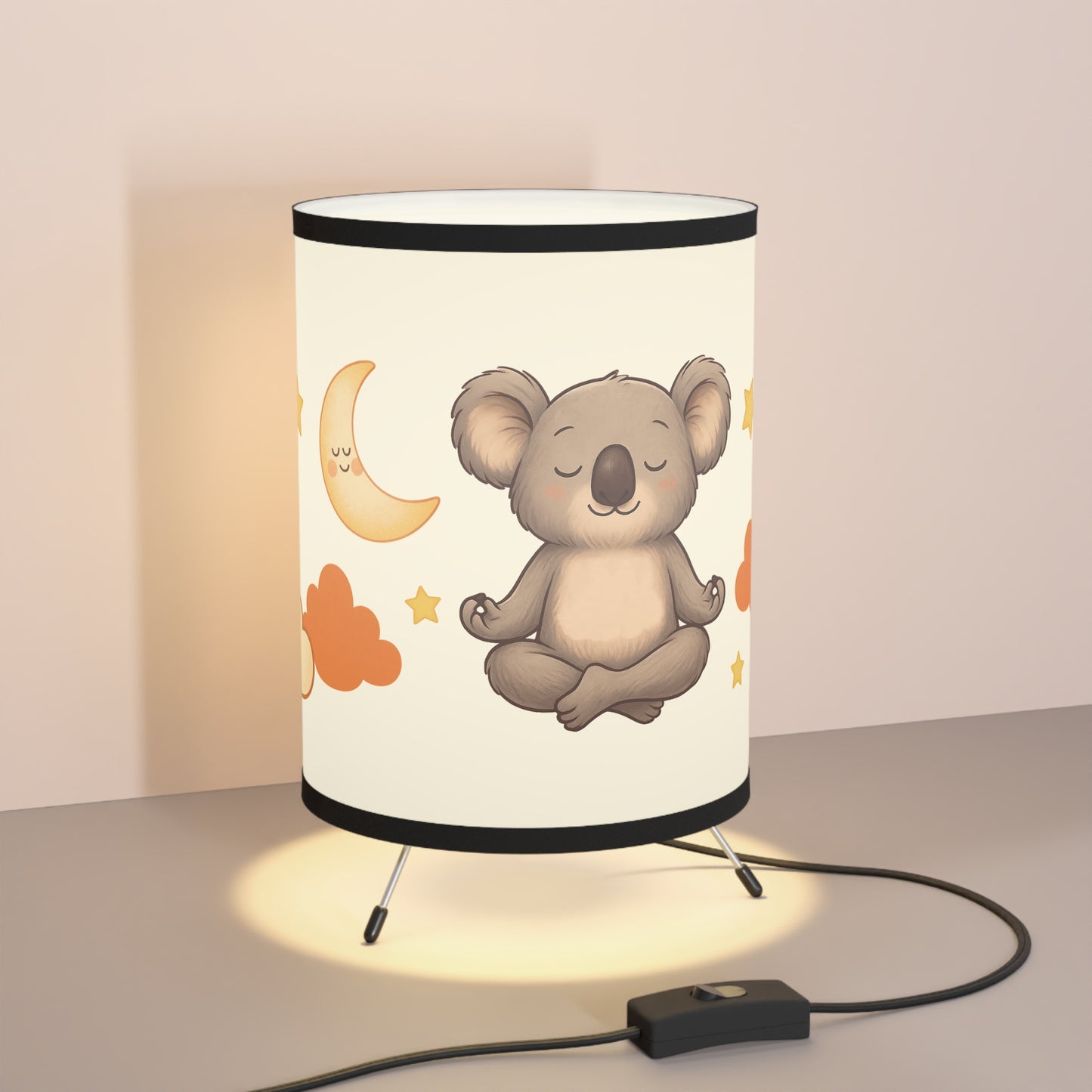ZEN INSIDE Calming Tripod Lamp. Koala
