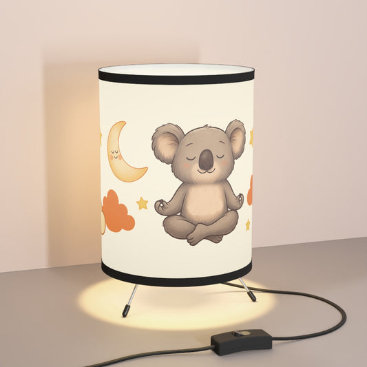 ZEN INSIDE Calming Tripod Lamp. Koala