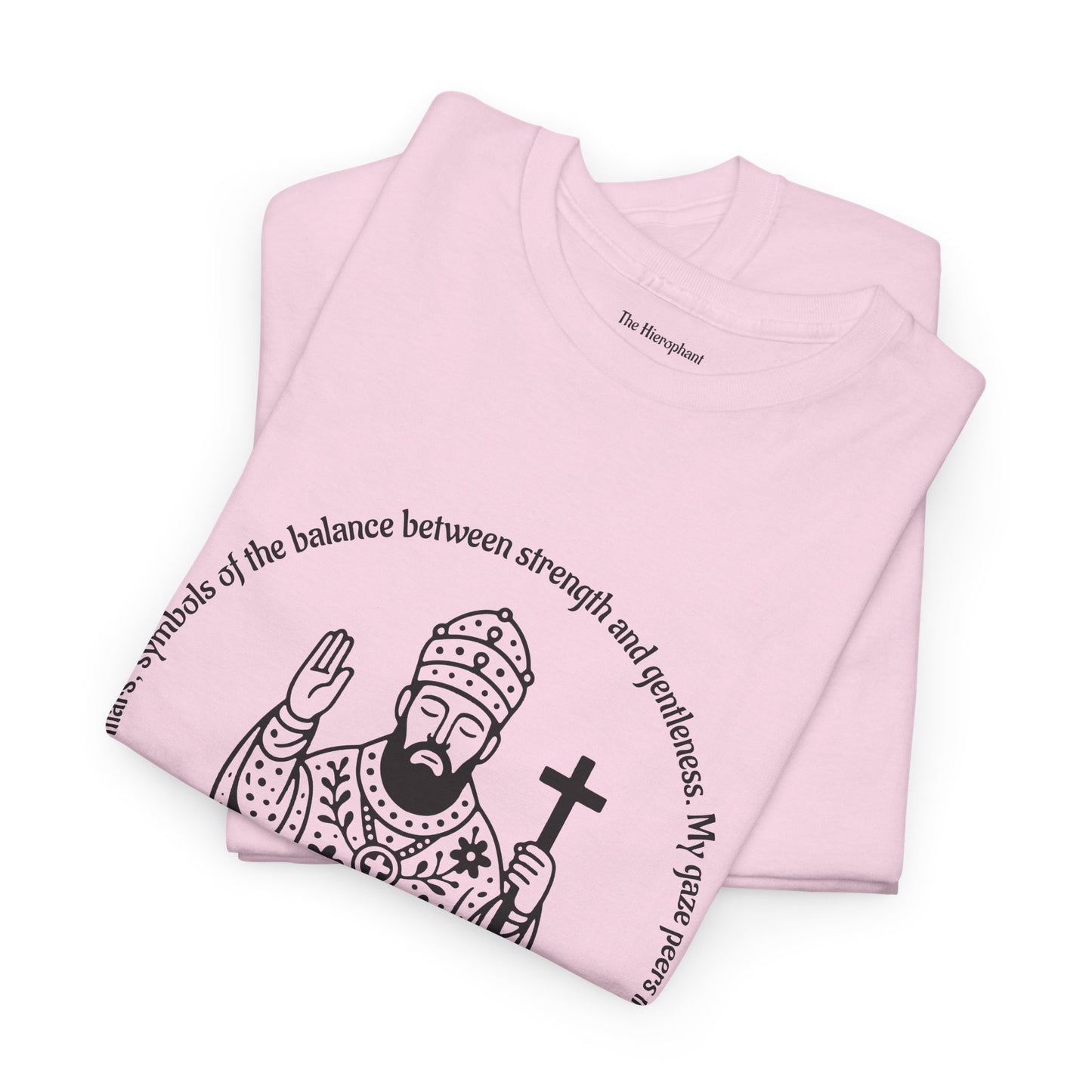 The Hierophant - ArcanaPop T-Shirt – Where Tarot Magic Meets Pop Art