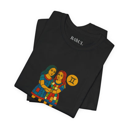 GEMINI - T-shirt, The Zodiac in Colors