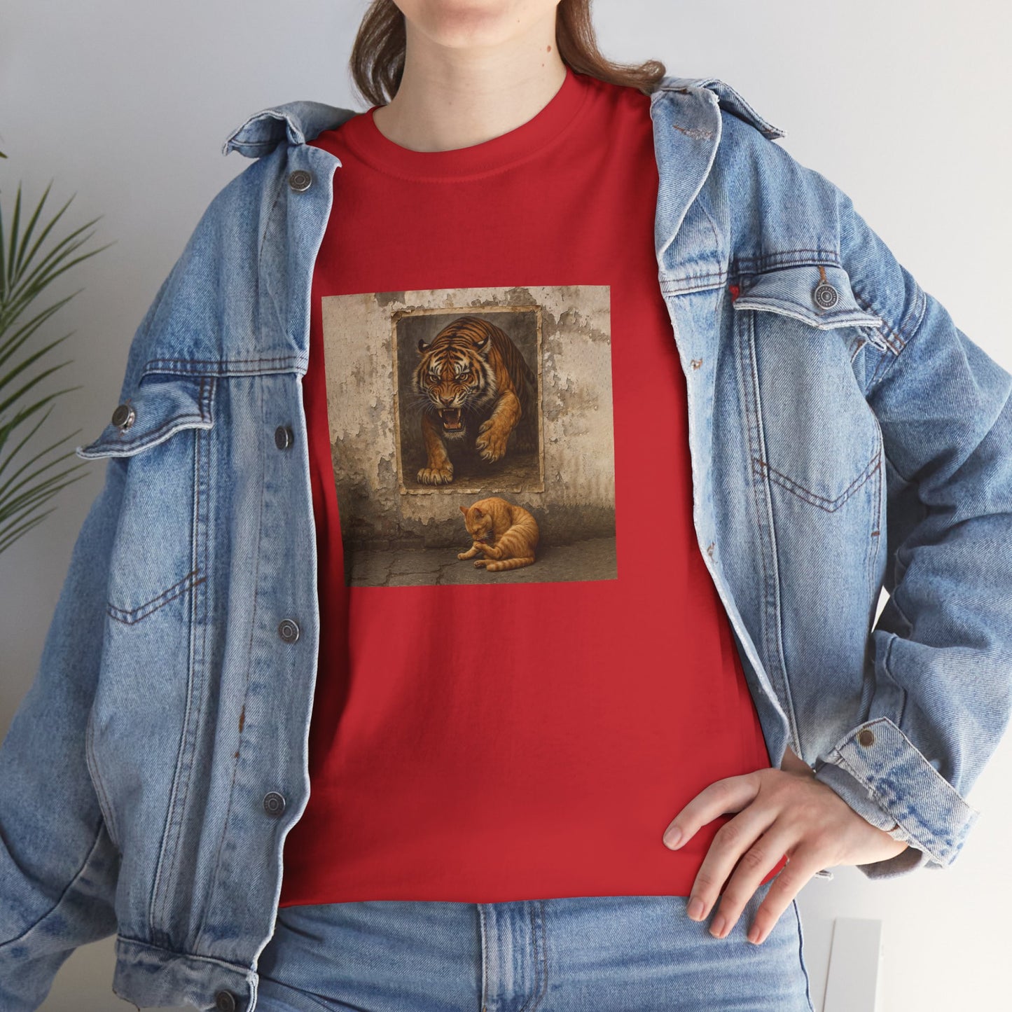 Rebel Graphic Tee - Unisex Heavy Cotton T-Shirt for the Wild at Heart. Rebel Tees, Born to Be Worn