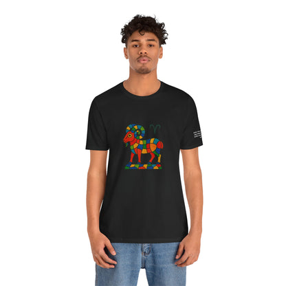 ARIES - T-shirt, The Zodiac in Colors