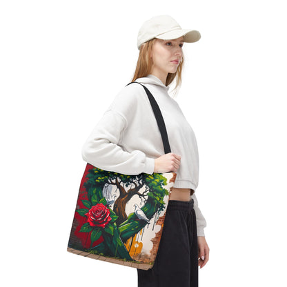 Artistic Surge - Eco-Friendly Canvas Tote Bag - ROSE