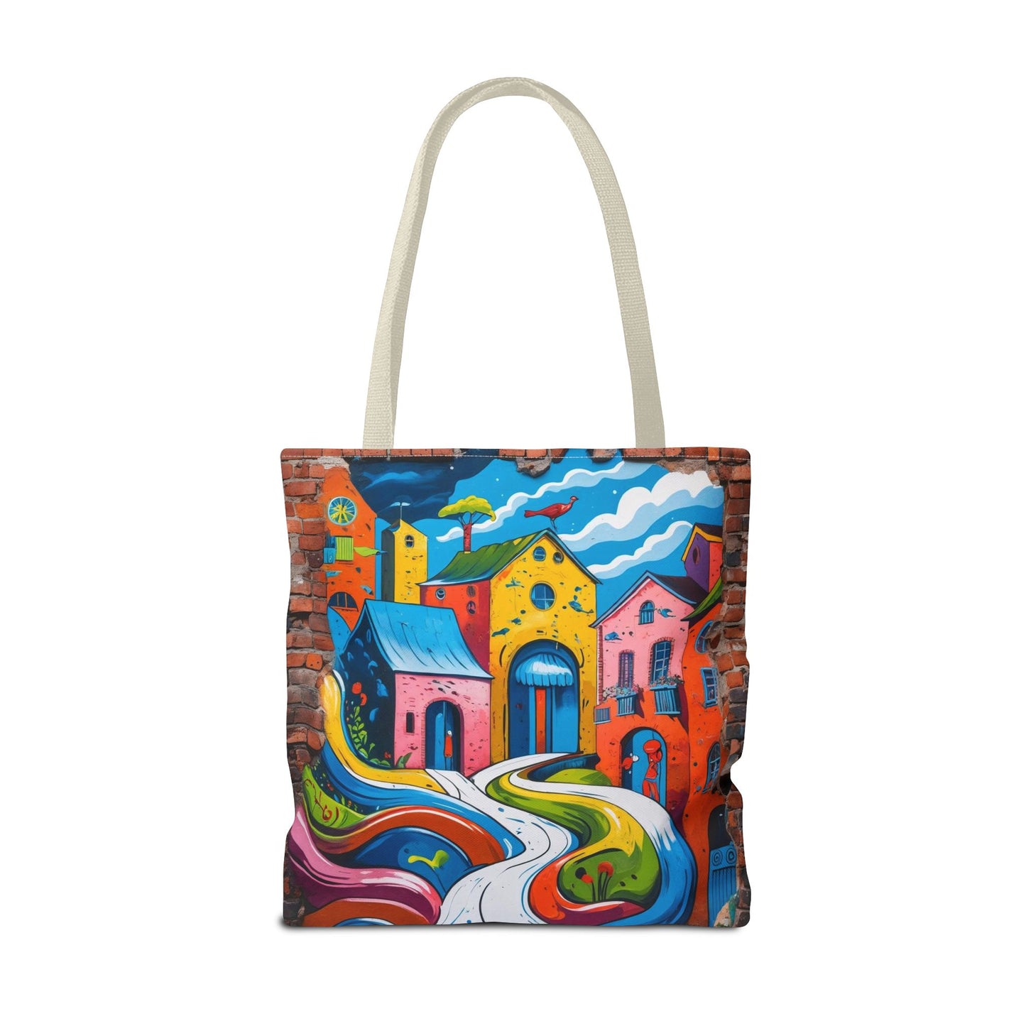 Artistic Surge - Eco-Friendly Canvas Tote Bag - HOUSES