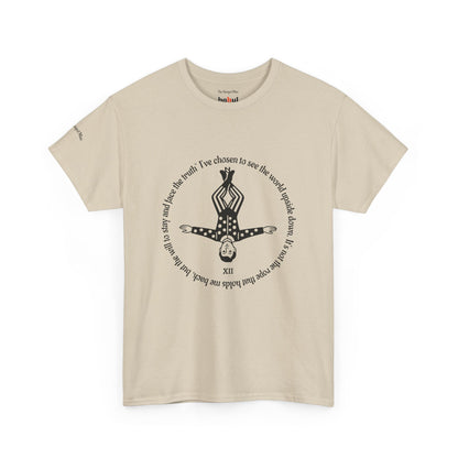 The Hanged Man - ArcanaPop T-Shirt – Where Tarot Magic Meets Pop Art