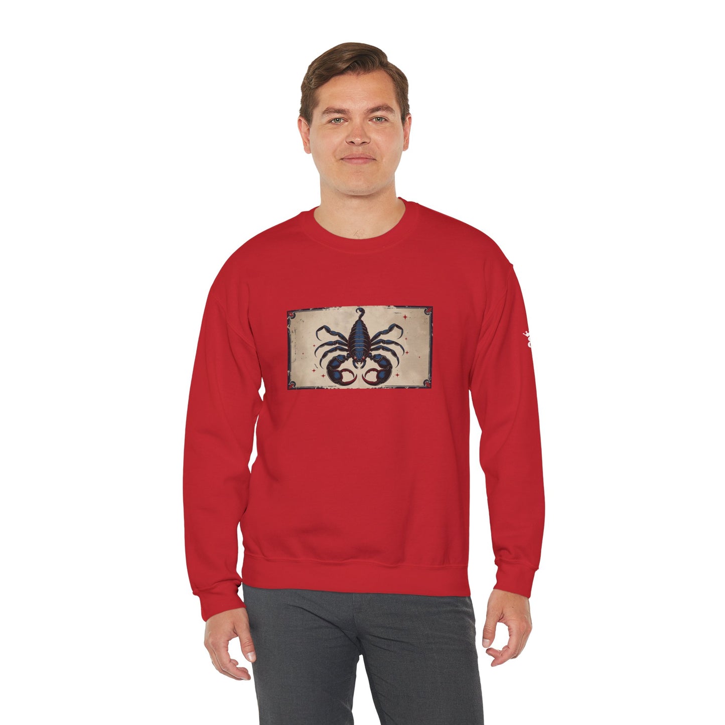 Scorpio - Gothic Zodiac Blue Sweatshirt