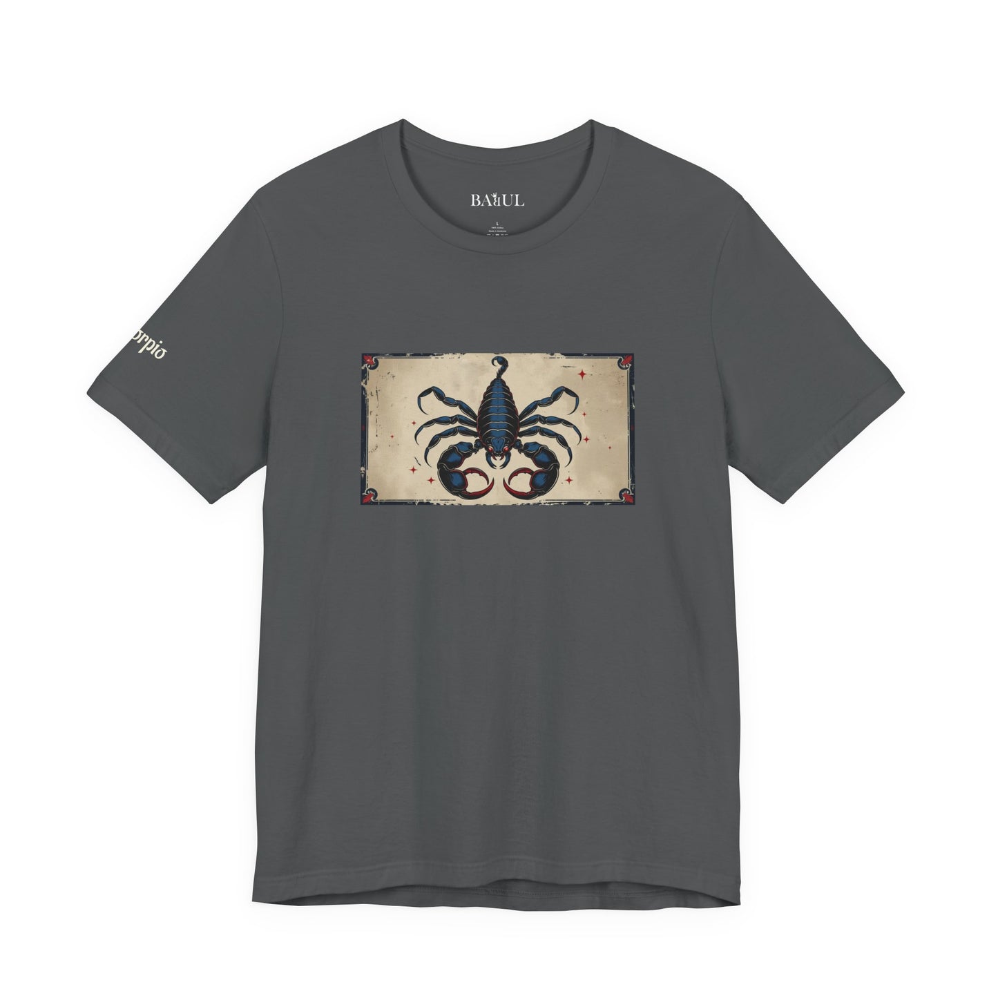 Scorpio - Gothic Zodiac T-Shirt. Zodiac in the Shadows