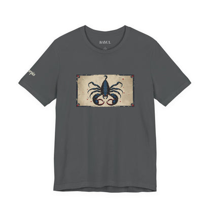Scorpio - Gothic Zodiac T-Shirt. Zodiac in the Shadows