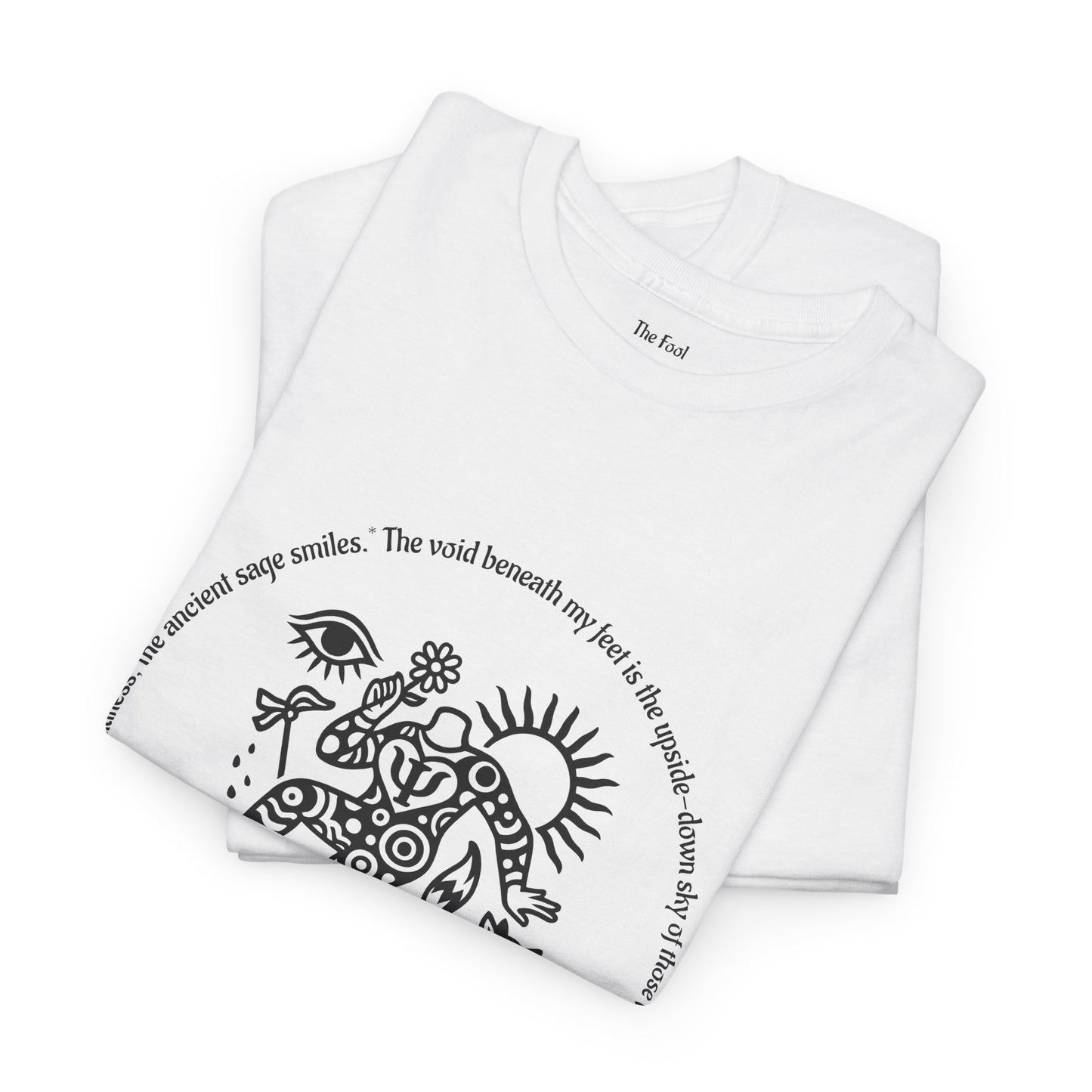 The Fool - ArcanaPop T-Shirt – Where Tarot Magic Meets Pop Art