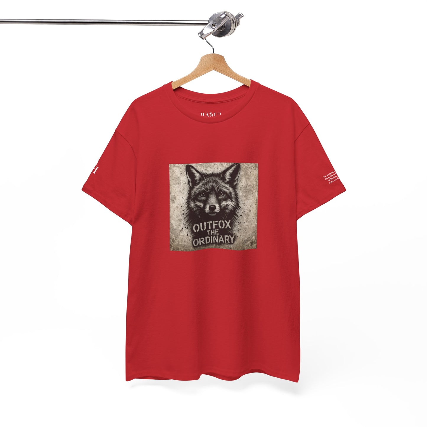 Rebel Graphic Tee - Unisex Heavy Cotton T-Shirt for the Wild at Heart. Rebel Tees, Born to Be Worn - Outfox The Ordinary