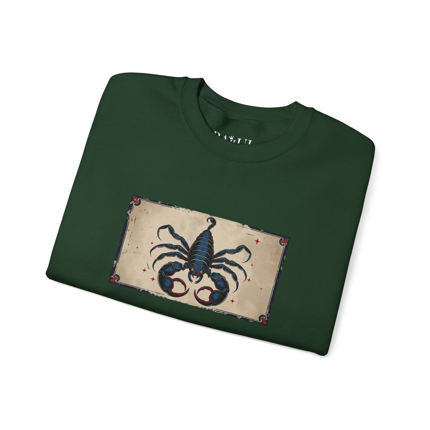 Scorpio - Gothic Zodiac Blue Sweatshirt