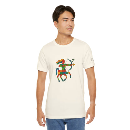 SAGITTARIUS - T-shirt, The Zodiac in Colors