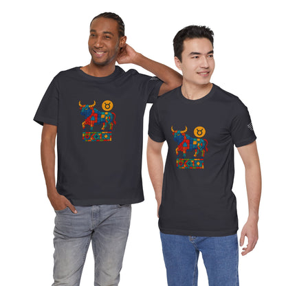 TAURUS - T-shirt, The Zodiac in Colors