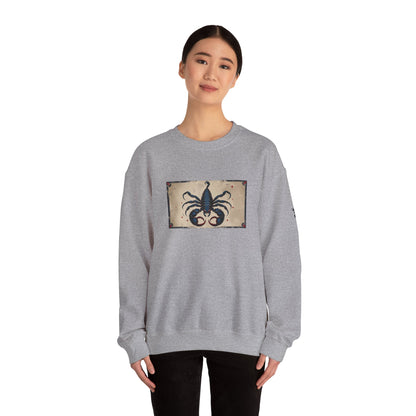 Scorpio - Gothic Zodiac Blue Sweatshirt