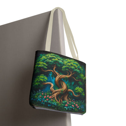 Artistic Surge - Eco-Friendly Canvas Tote Bag - TREE