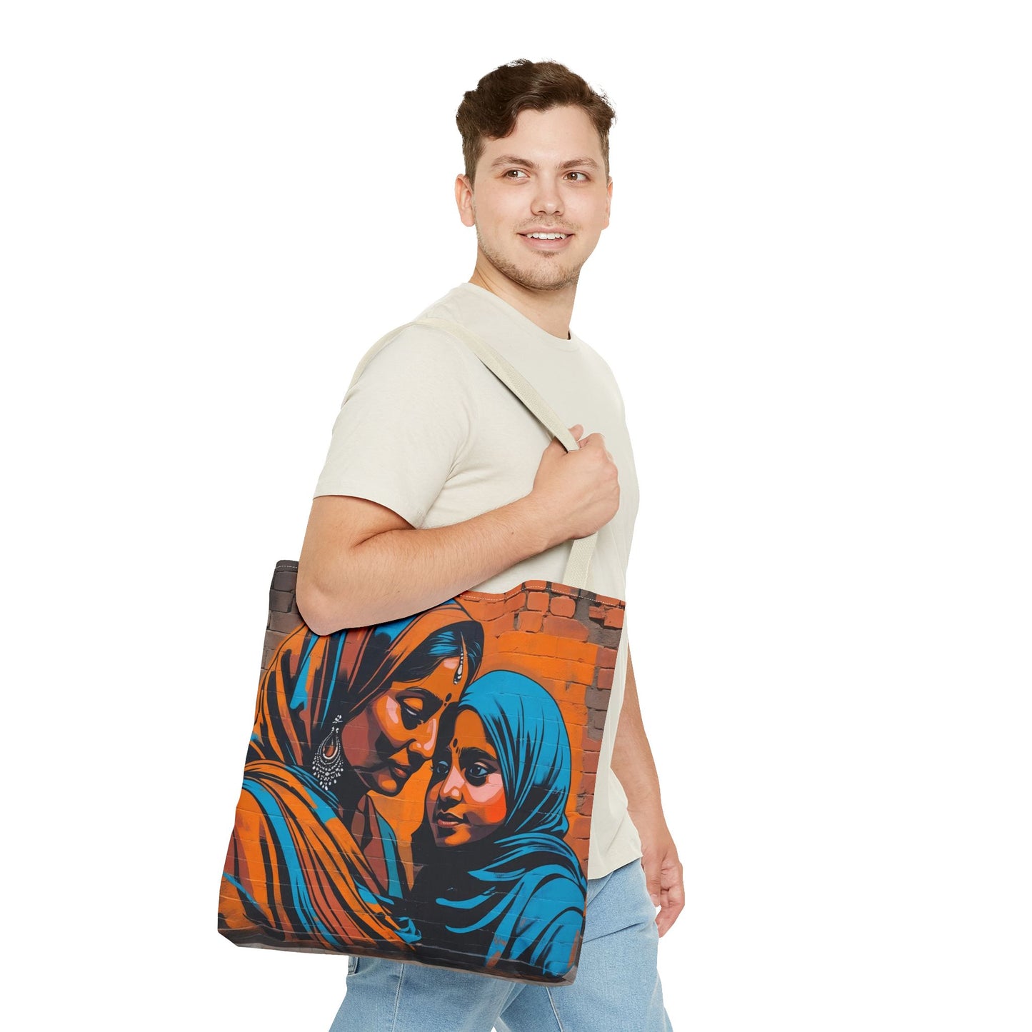 Artistic Surge - Eco-Friendly Canvas Tote Bag - TENDERNESS