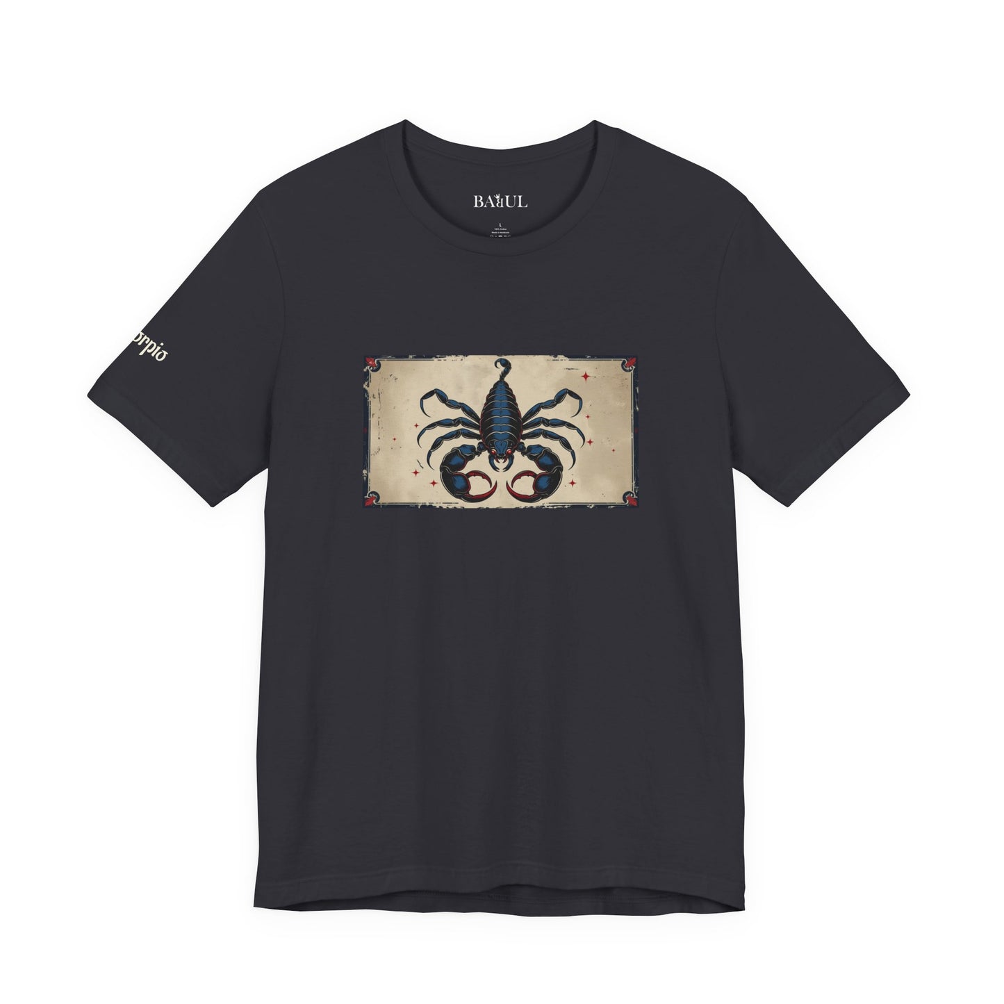 Scorpio - Gothic Zodiac T-Shirt. Zodiac in the Shadows