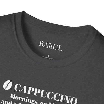 CoffeeTherapy T-Shirt – Irony Is the Best Cure (Right After Coffee)