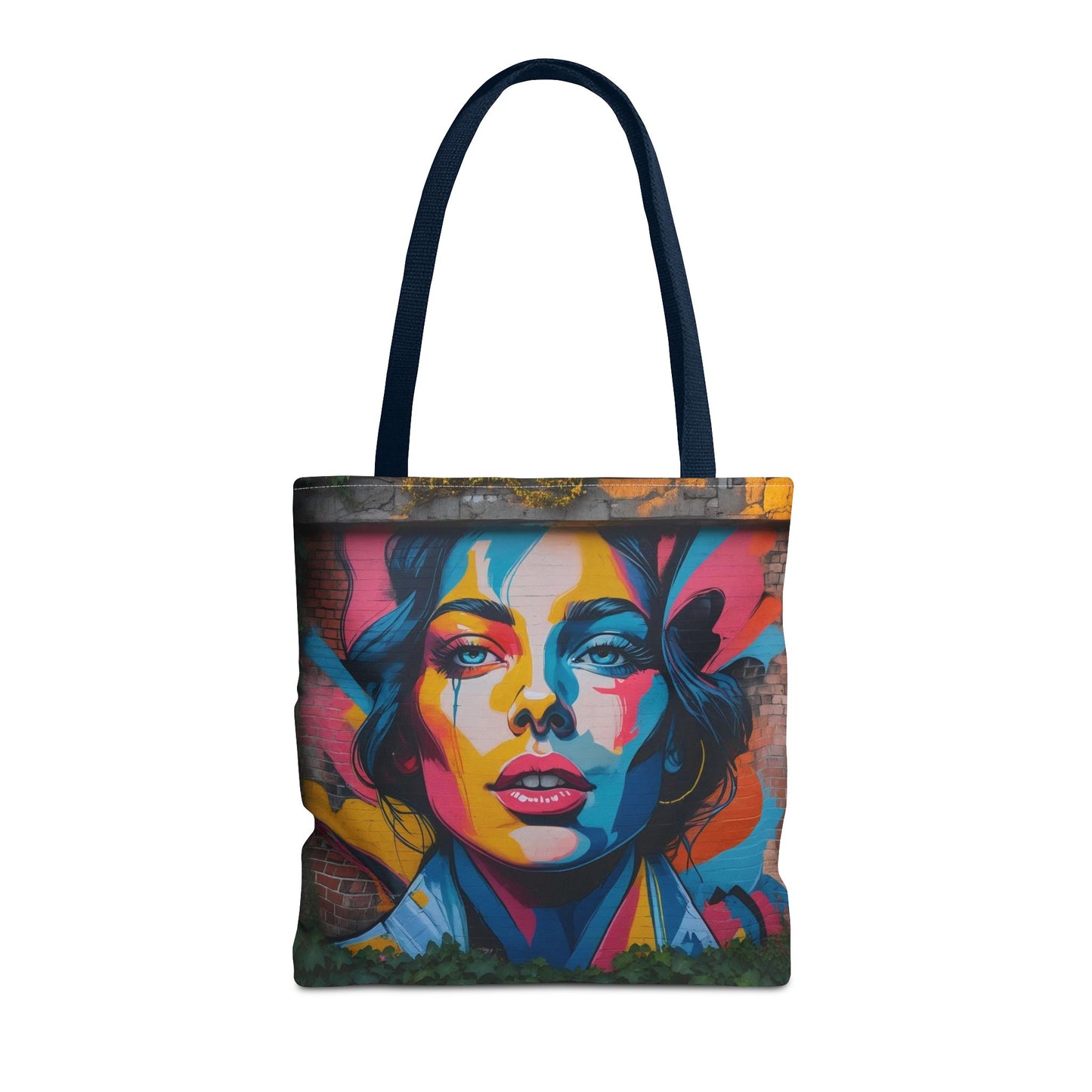 Artistic Surge - Eco-Friendly Canvas Tote Bag - WOMAN'S FACE