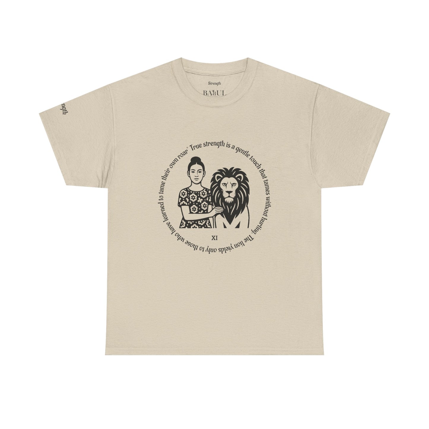 Strength - ArcanaPop T-Shirt – Where Tarot Magic Meets Pop Art