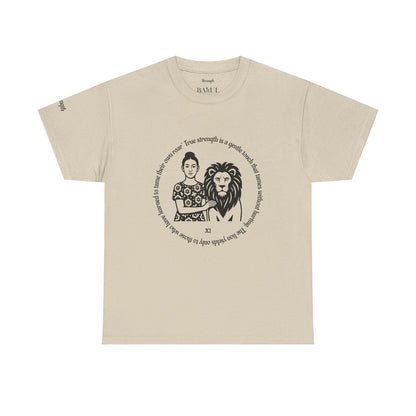 Strength - ArcanaPop T-Shirt – Where Tarot Magic Meets Pop Art