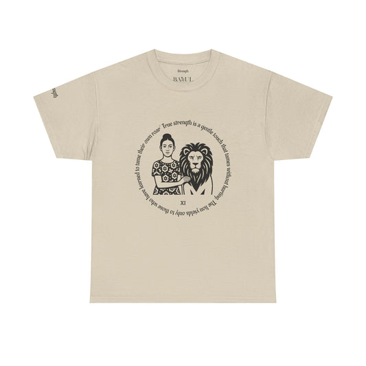 Strength - ArcanaPop T-Shirt – Where Tarot Magic Meets Pop Art