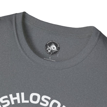 Fishlosophy Unisex T-Shirt - Ocean Vibes and Life's Questions Design - PEARLS OF WISDOM FROM THE FISH WORLD