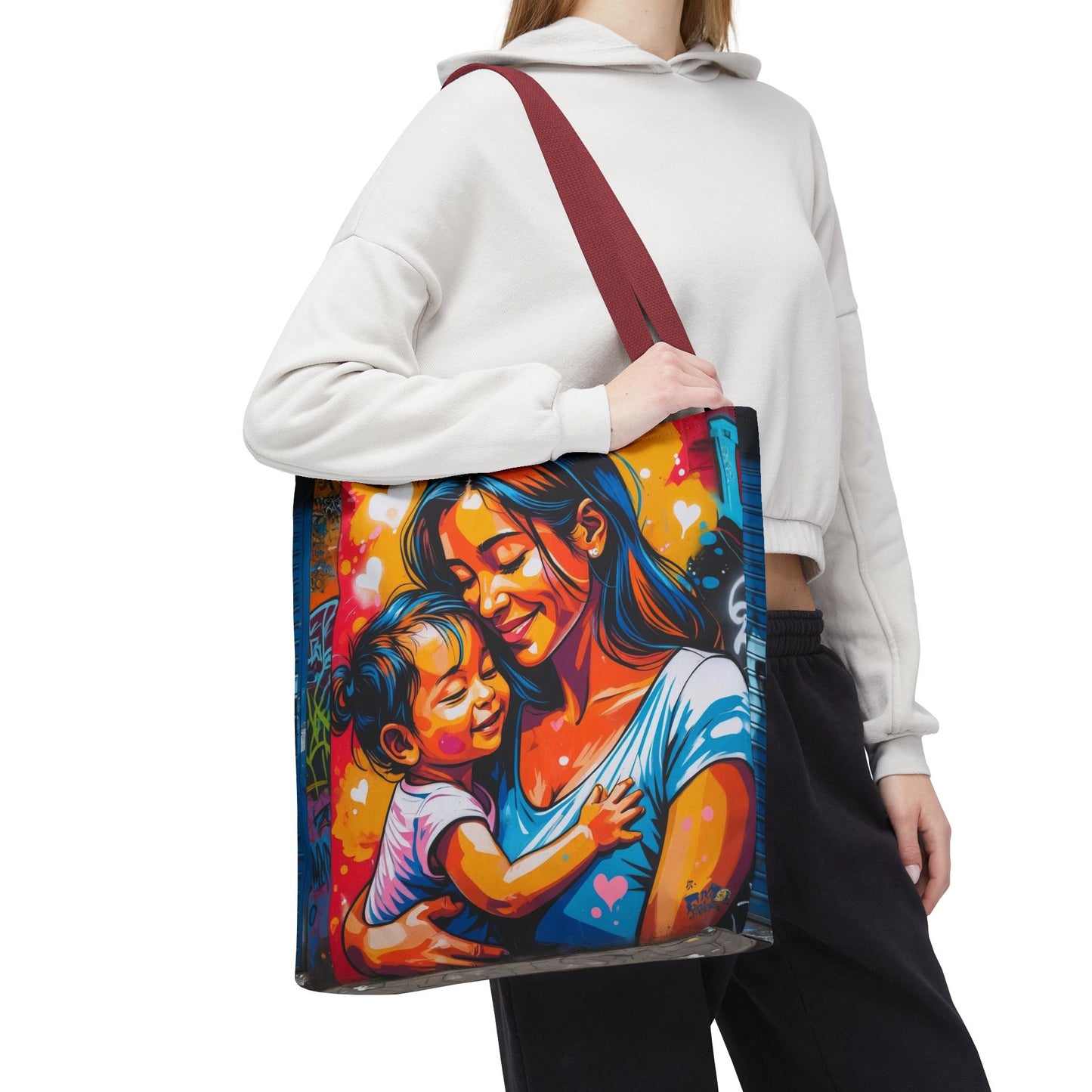 Artistic Surge - Eco-Friendly Canvas Tote Bag - HUG
