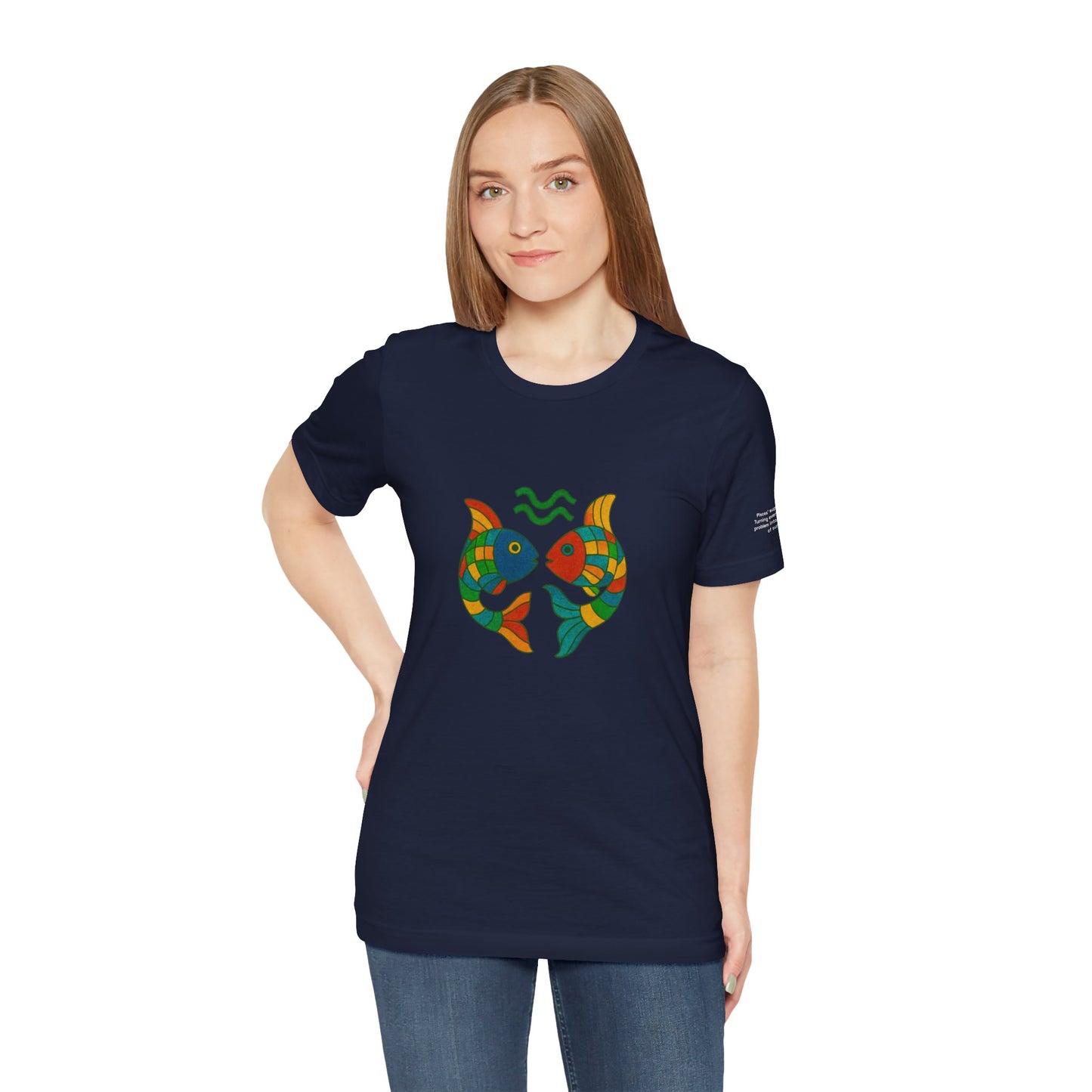 PISCES - T-shirt, The Zodiac in Colors