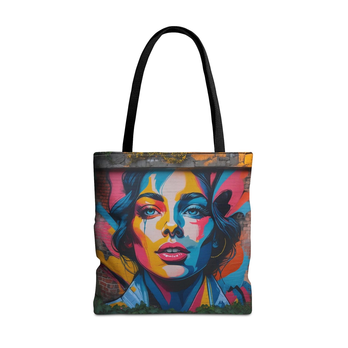 Artistic Surge - Eco-Friendly Canvas Tote Bag - WOMAN'S FACE