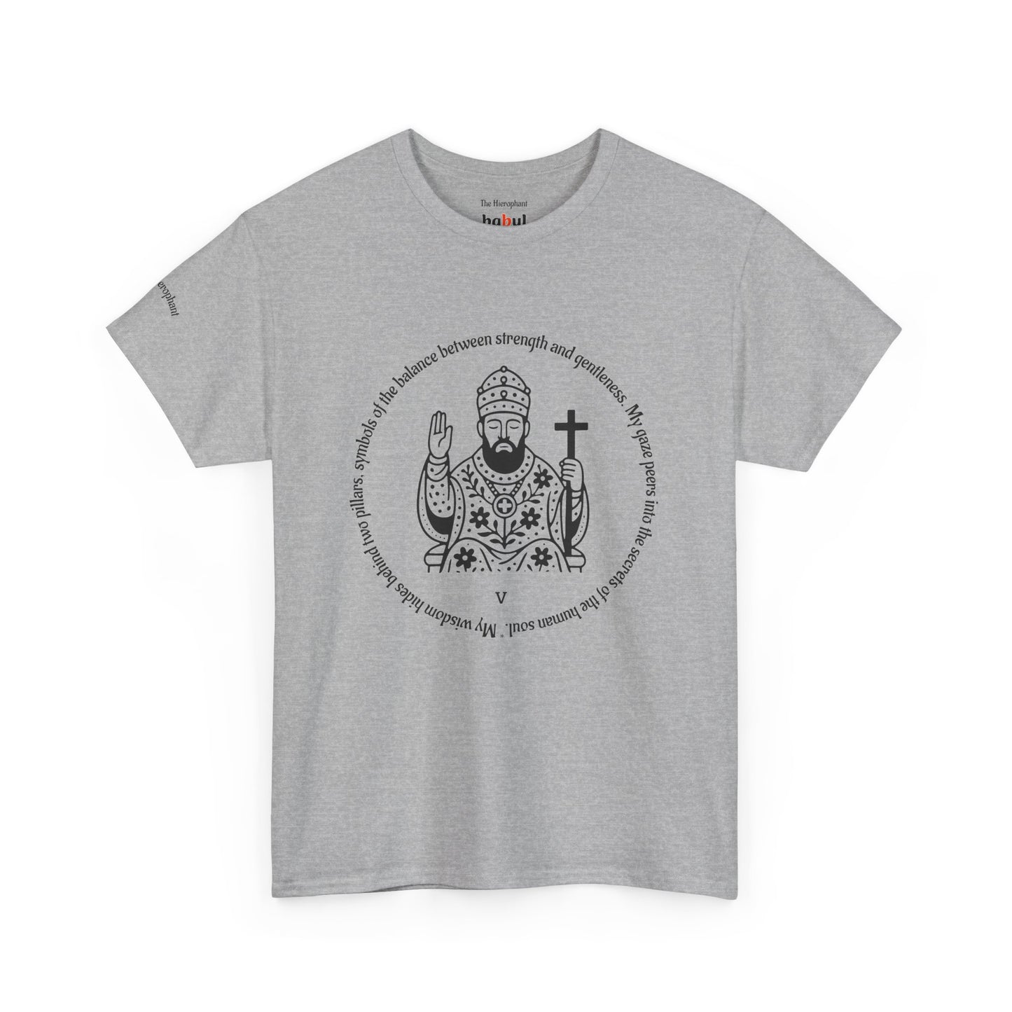 The Hierophant - ArcanaPop T-Shirt – Where Tarot Magic Meets Pop Art