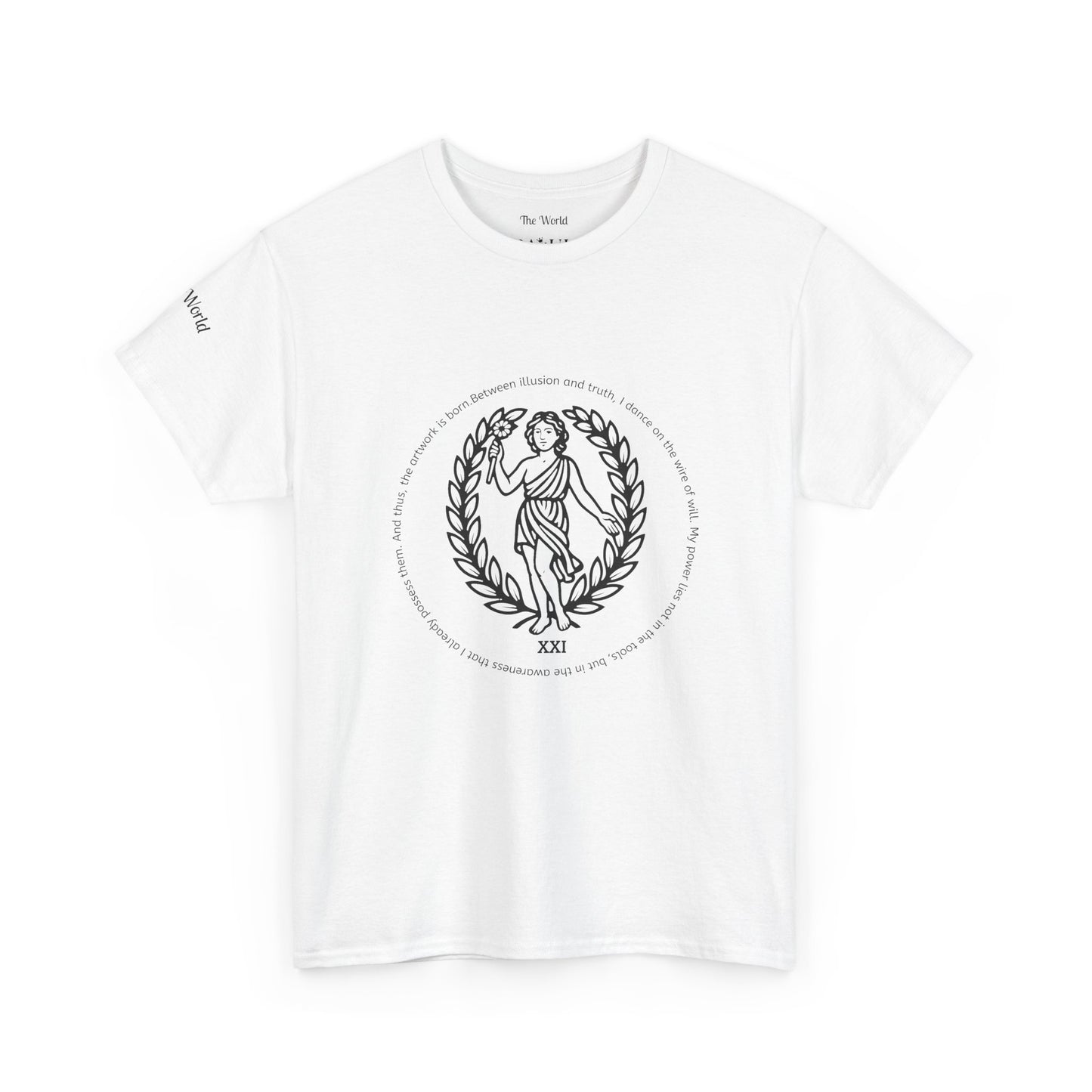 The World - ArcanaPop T-Shirt – Where Tarot Magic Meets Pop Art