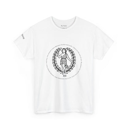 The World - ArcanaPop T-Shirt – Where Tarot Magic Meets Pop Art