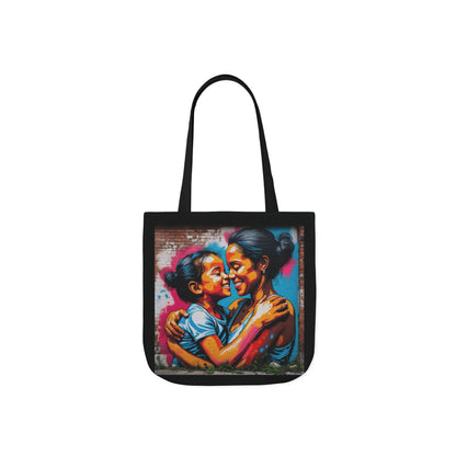 Artistic Surge - Eco-Friendly Canvas Tote Bag - SMILING HUG