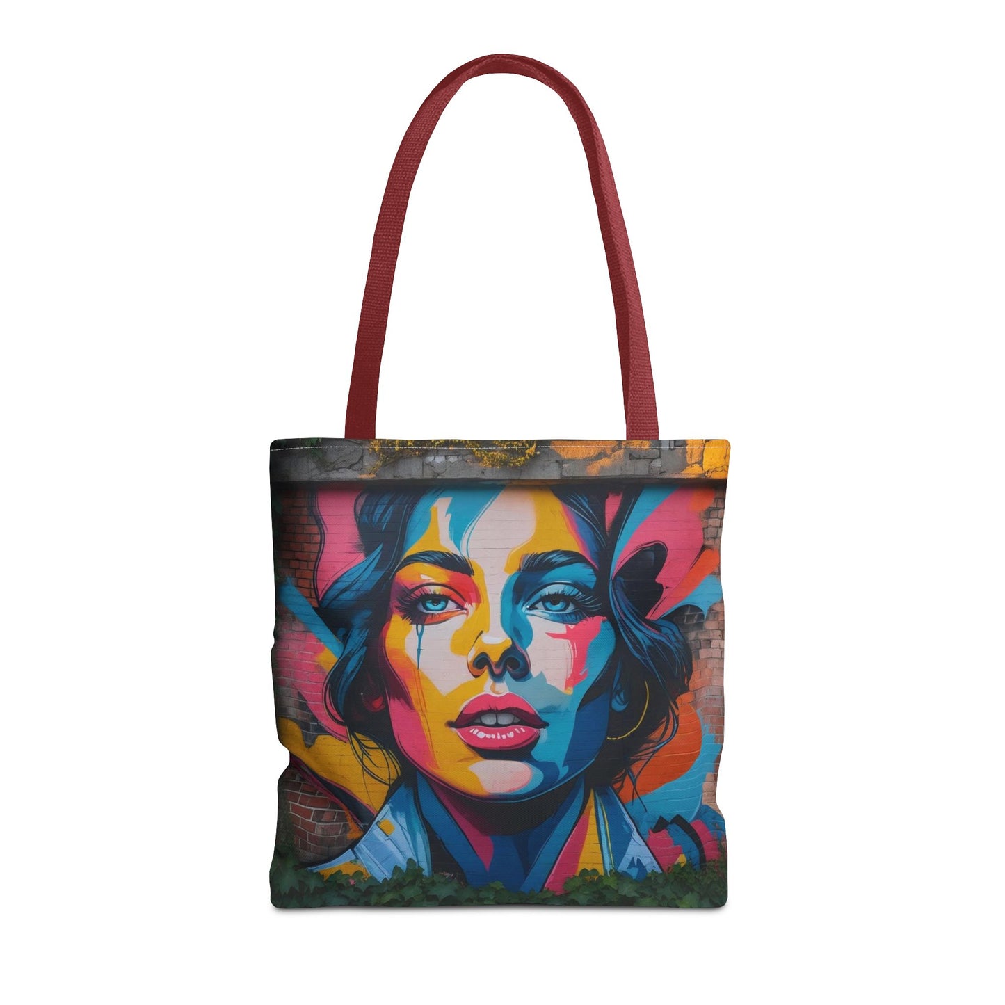 Artistic Surge - Eco-Friendly Canvas Tote Bag - WOMAN'S FACE