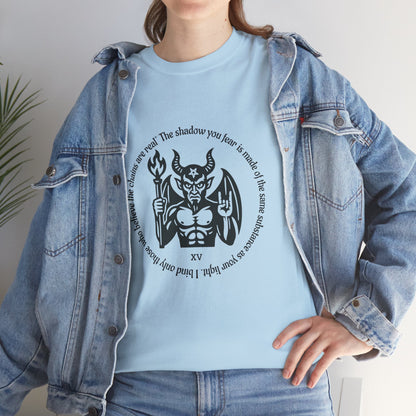 The Devil - ArcanaPop T-Shirt – Where Tarot Magic Meets Pop Art