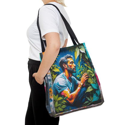Artistic Surge - Eco-Friendly Canvas Tote Bag - LOVE FOR NATURE