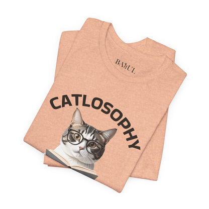 Catlosophy Unisex Jersey Short Sleeve Tee –  "You can't please everyone" Design