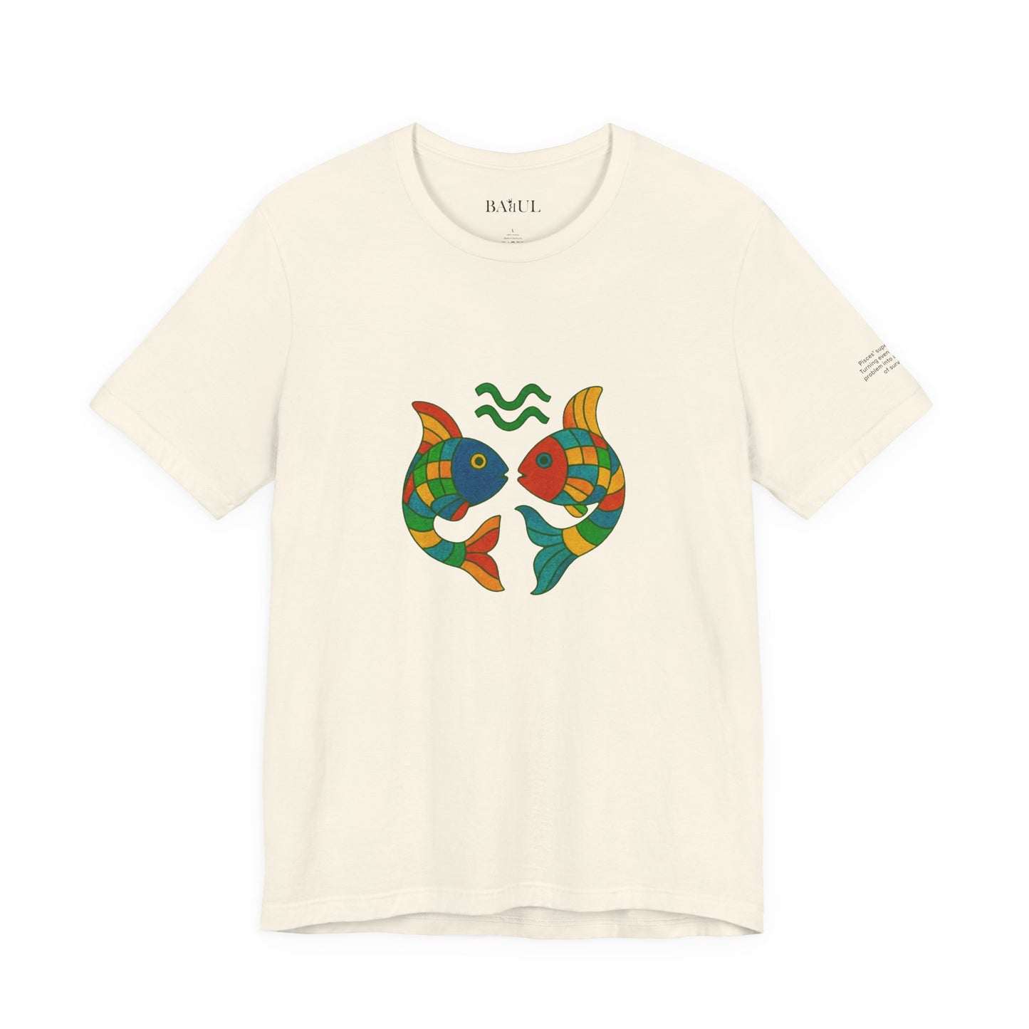 PISCES - T-shirt, The Zodiac in Colors