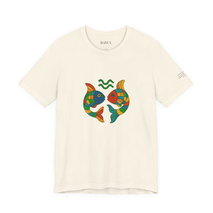 PISCES - T-shirt, The Zodiac in Colors