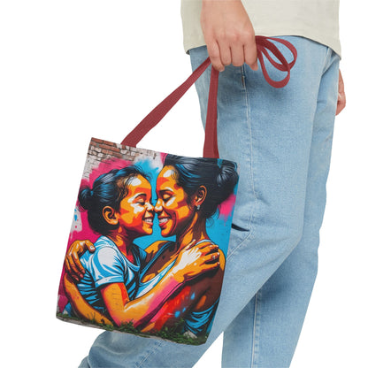 Artistic Surge - Eco-Friendly Canvas Tote Bag - SMILING HUG