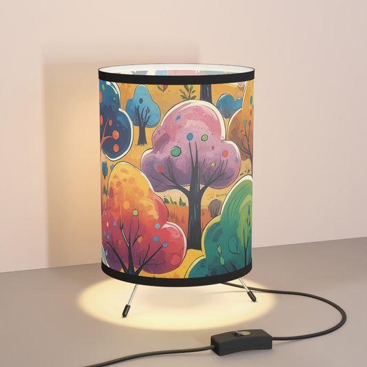 ENCHANTED LIGHTS. Dream Worlds in Your Room. Calming Tripod Lamp. WOODS